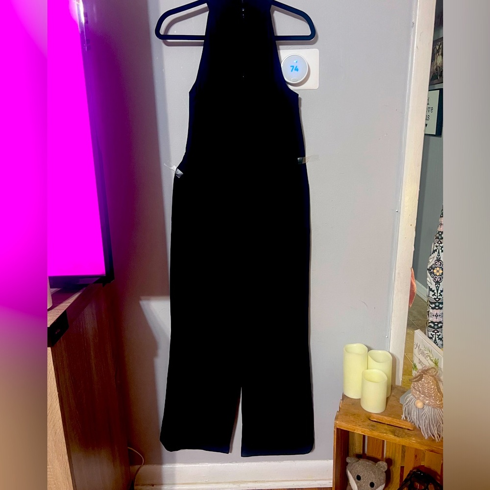 The loft black pant jump suit